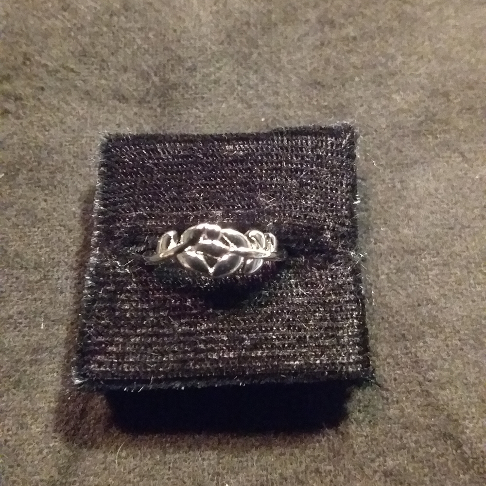 Silver Leaf Toe Ring